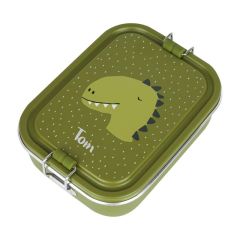 Personalisierbare Znünibox aus Edelstahl, Dino 