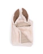 Ultraweiche Baby Kuscheldecke weisse Hase, 90 x 69 cm, Moulin Roty