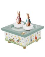 Trousselier Magnetspieluhr, Pierre Lapin, Tanzende Figuren