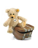 Charly Schlenker-Teddybär im Koffer, Steiff Premium-Geschenkidee