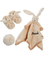 Persönliches Geschenk zur Geburt, Teddykompaniet Hase Set