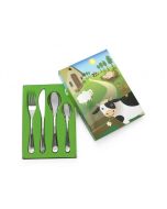 Kinderbesteck Bauernhoftiere, 4-teilig Zilverstad, Baby Geschenke