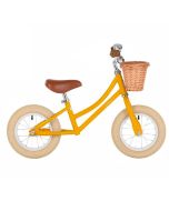 Laufrad Bobbin Balance Bike für Mädchen und Junge 12'', gelb