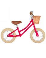 Laufrad Bobbin rot Balance Bike für Mädchen und Junge 12''