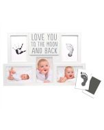 Baby-Erinnerungen, Baby-Foto und Aufdruck Love you to the Moon and back, 100% sicher für Baby, Pearhead