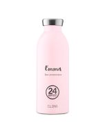 Thermosflasche 0,5L zu personnalisieren Baby Mädchen, Clima 24 Bottles, Candy Pink