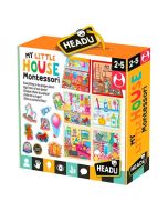 jeu montessori pour enfant de 2 à 5 ans, my little house