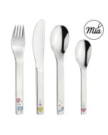 Besteck Puresigns Cora, für Mädchen, Besteck mit Gravur