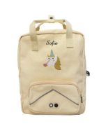 Einhorn Rucksack, personalisierte Tasche mit Namen Kind
