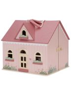 tragbares Puppenhaus aus Holz der Marke Little Dutch