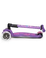 Mini Micro Scooter Deluxe LED, faltbar, Scooter für Kinder ab 2 Jahren, violett