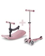 Scooter und Wippe, rosa, Mini Micro