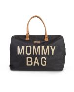 Wickeltasche Mommy Bag schwarz und gold Childhome, Geschenkidee Mutter