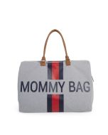 Wickeltasche Mommy Bag Grau Stripes  Childhome, Geschenkidee Mutter