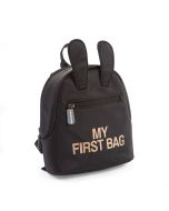 Kinderrucksack, My First Bag für kleine Kinder Childhome, schwarz