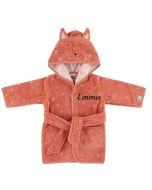 Trixie Baby Katze rosa Bademantel mit Namen 