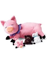 Ultraweicher Plüschschweinchen mit Kleinen, Manhattan Toys, Geschenkidee 3 Jahre