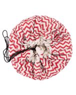Spielsack Classic Zigzag rot Play & Go