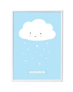 Baby Poster Wolke