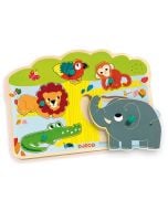 Geräuschpuzzle mit Dschungelgeräuschen Baobab von Djeco