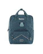 A4-Kinderrucksack mit gesticktem Vornamen
