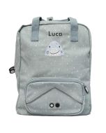 großer A4-Rucksack, trixie baby, hai