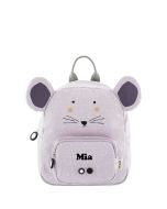 kleine Maus Rucksack mit Namen personalisieren Kind