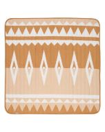 Toddlekind wasserfeste Babymatte für draußen, Camel, 120 x 120 cm, 100% Bio-Baumwolle
