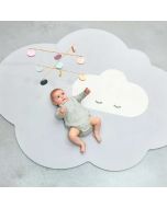 Baby-Schaumstoffmatte Quut, Graue Wolke