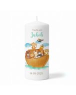Personalisierte Taufkerze Arche Noah