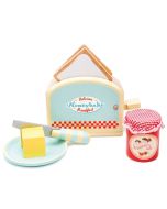 Toaster Set Set Rollenspiel Babyspielzeuge ab 3, Le Toy Van