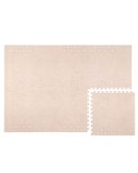 Toddlekind Babyteppich, Puzzleteile aus ungiftigem EVA-Schaumstoff, rosa
