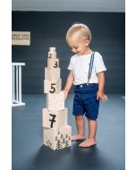 Stapelturm Zahlen, 100% Schweizer Spielzeug Kynee, Junge und Mädchen, Gratis Versand