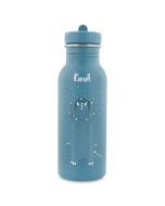 500 ml Trinkflasche Triceratops, personalisierbar mit dem Vornamen des Kindes