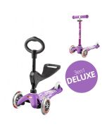 Mini Micro Scooter 3in1 Deluxe purple violett, von 1 bis 5 Jahre alt