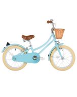 Kinder Velo Bobbin 16'' für 4- bis 6-Jährige, Retro Fahrrad mit Pedalen, Gratis Versand, Schweizer Lager 