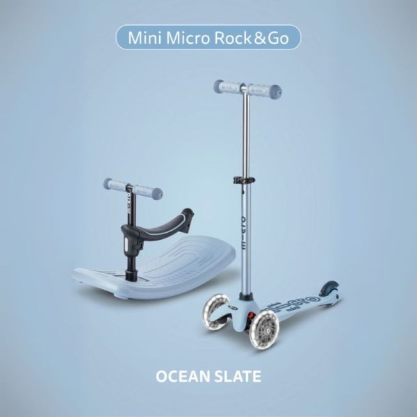 Mini Micro Deluxe Rock & Go Blau