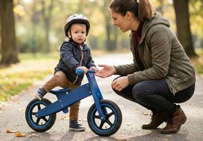 Mein Kind hat Angst vor dem Laufrad, was soll ich tun?