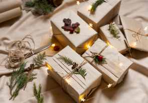 ideen für umweltfreundliche Geschenkverpackungen